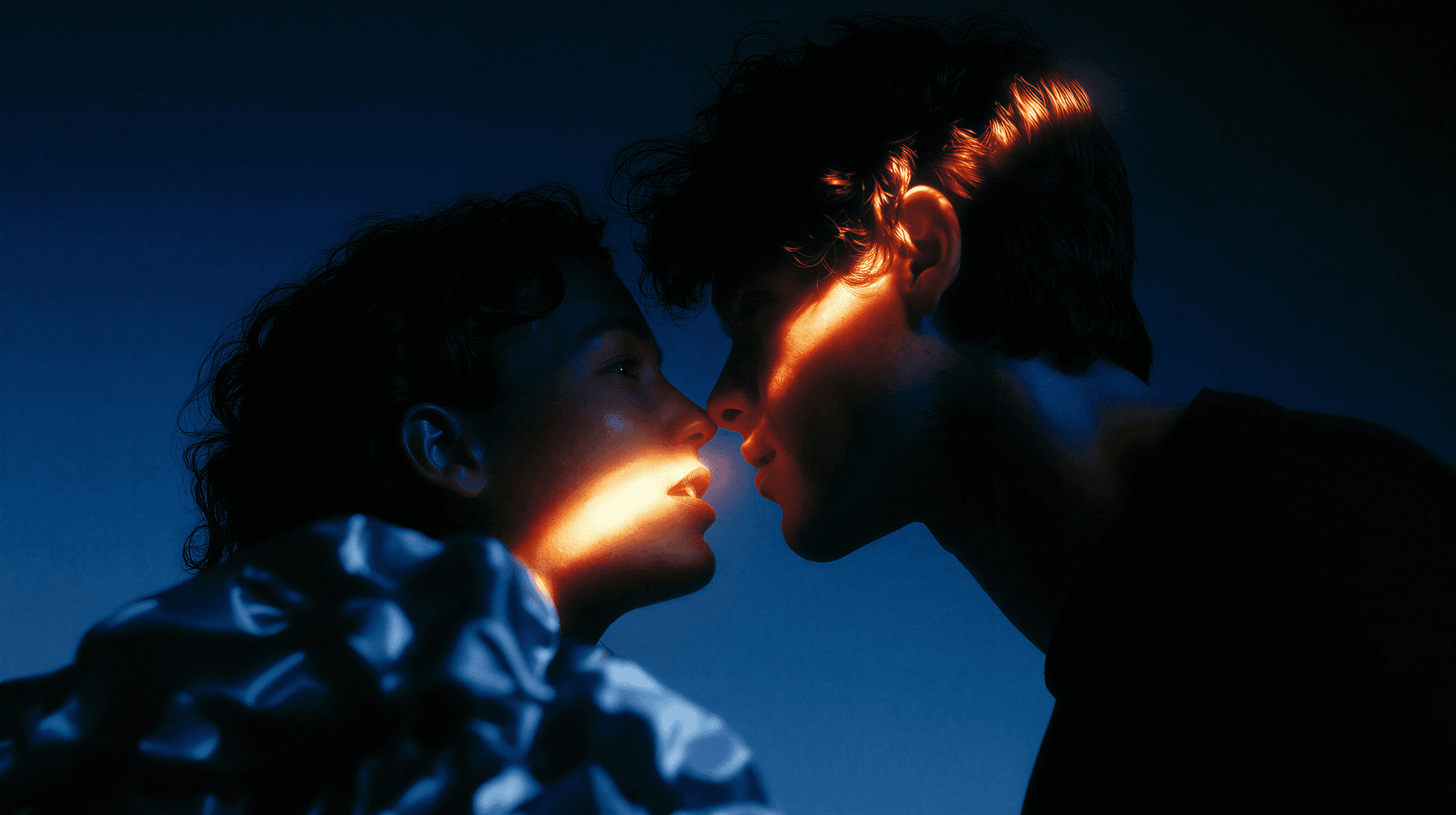 Cinematic figures in blue light — reference placeholder